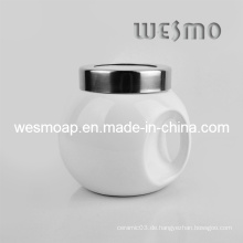 Keramik-Aufbewahrungsbehälter-Topf (WKC0336A)